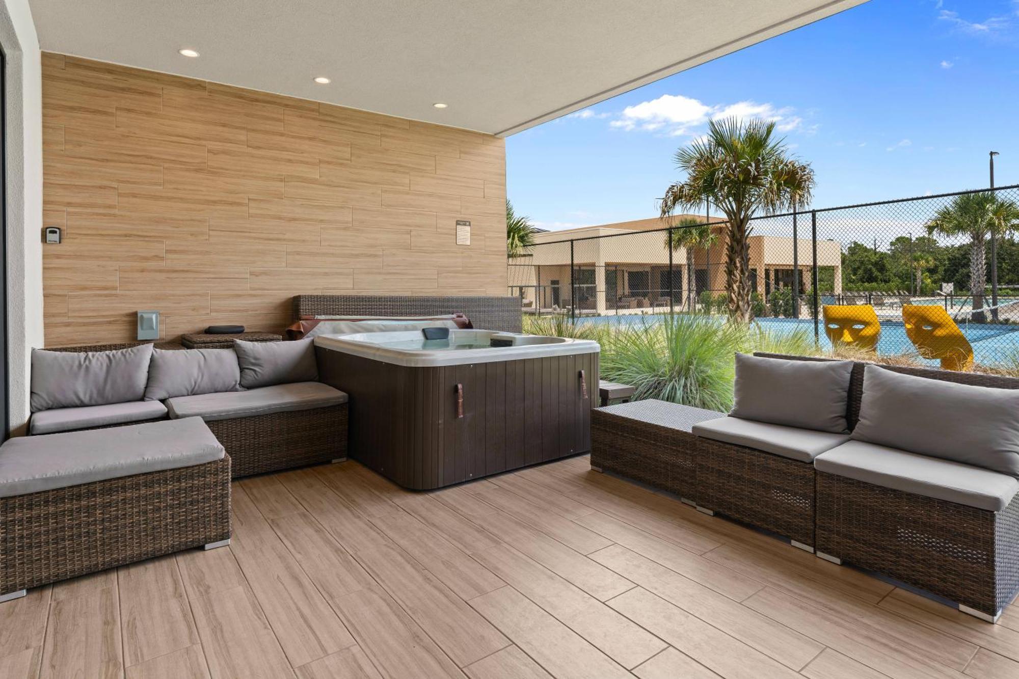7583 Magic Village Jacuzzi 3 Suites Near 192 And Disney Orlando Bagian luar foto